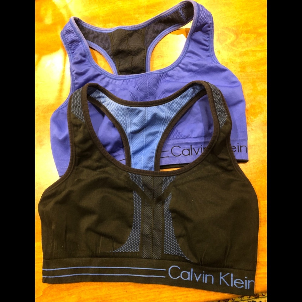 Pair of Calvin Klein Sports bra